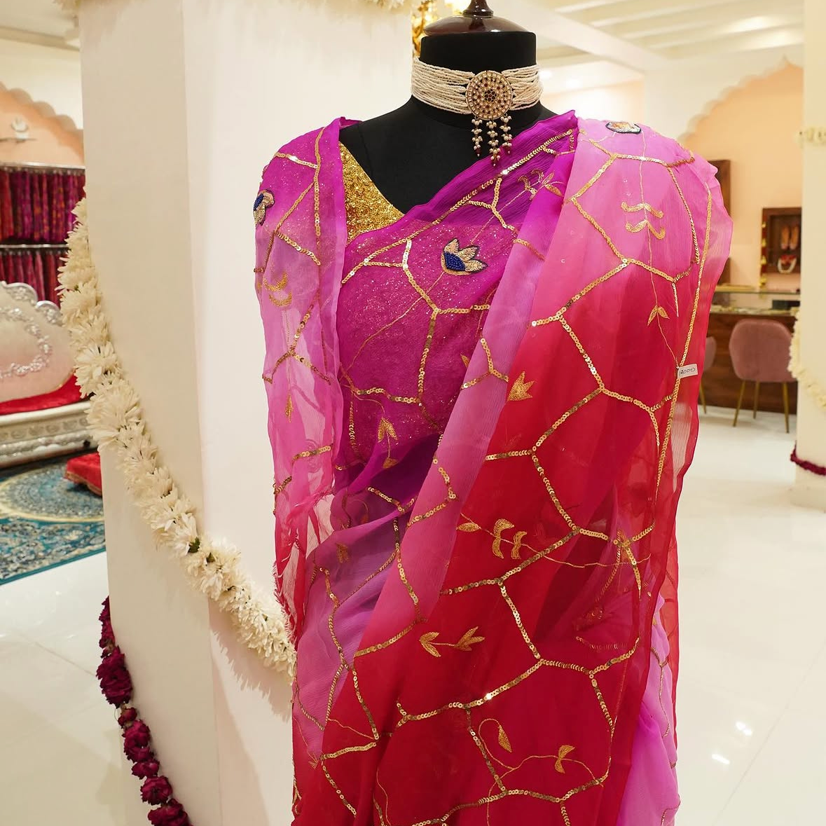 Sheesh Saree