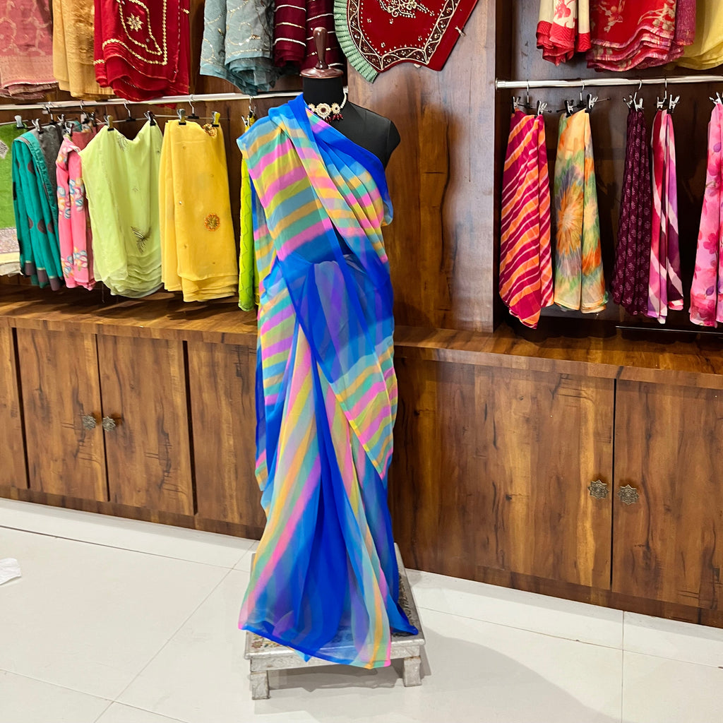 Neel Leheriya Saree