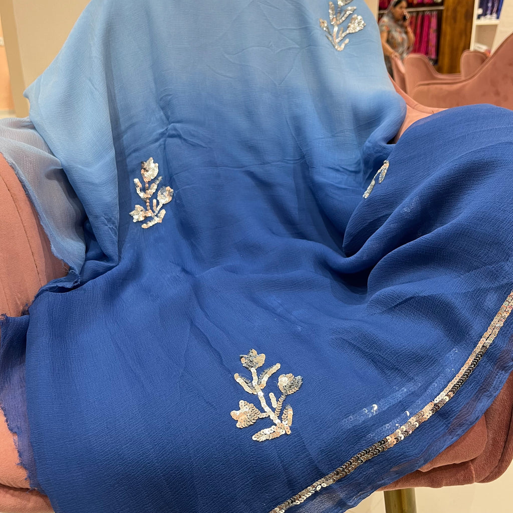 Azure Saree