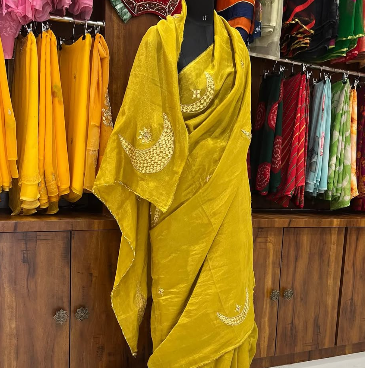 Olive Chand Saree