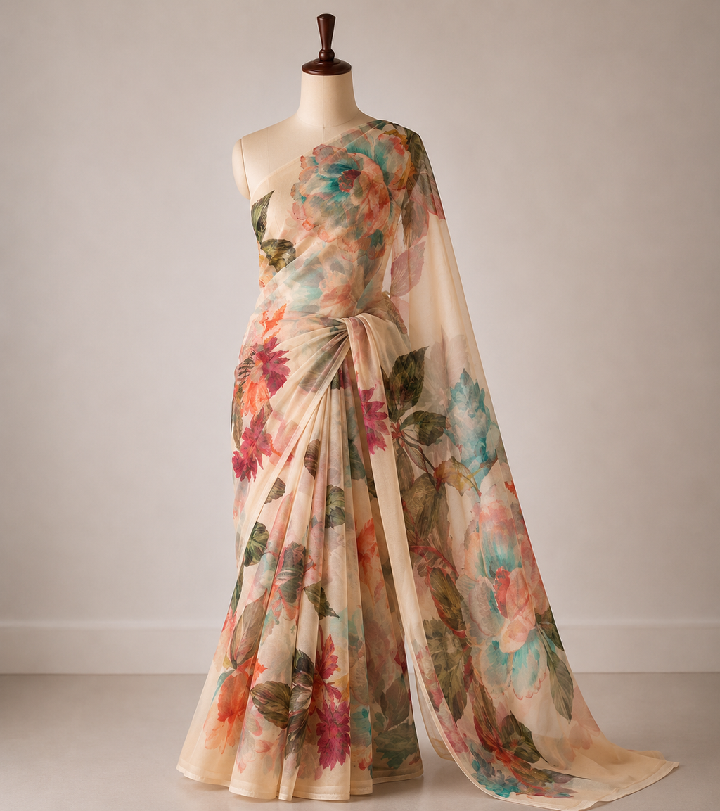 Sunheri Saree