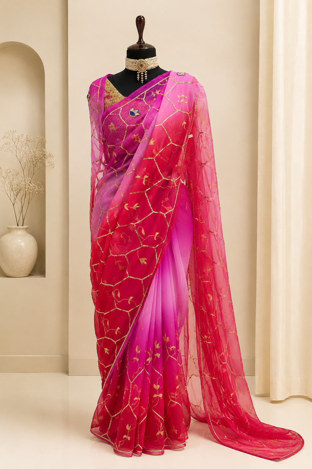 Sheesh Saree