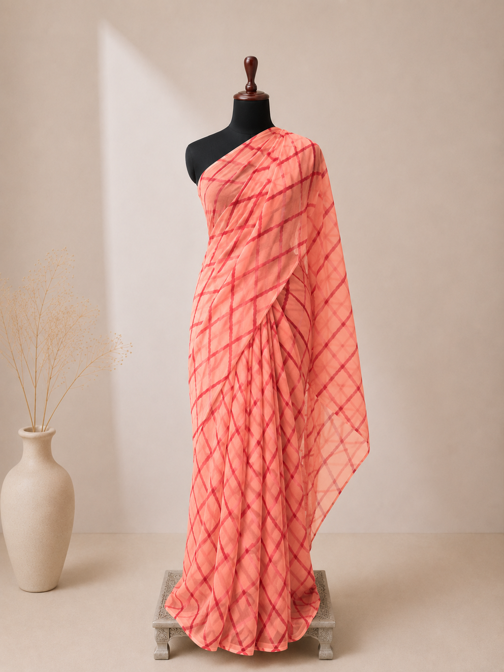 Leheriya Saree