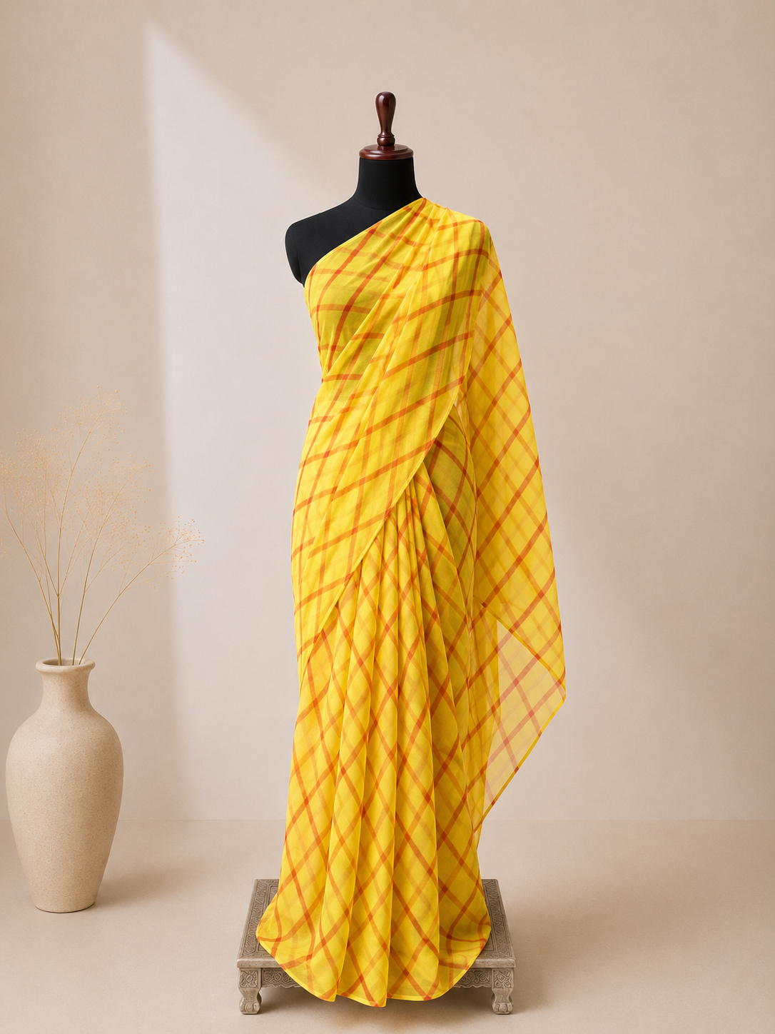 Leheriya Saree