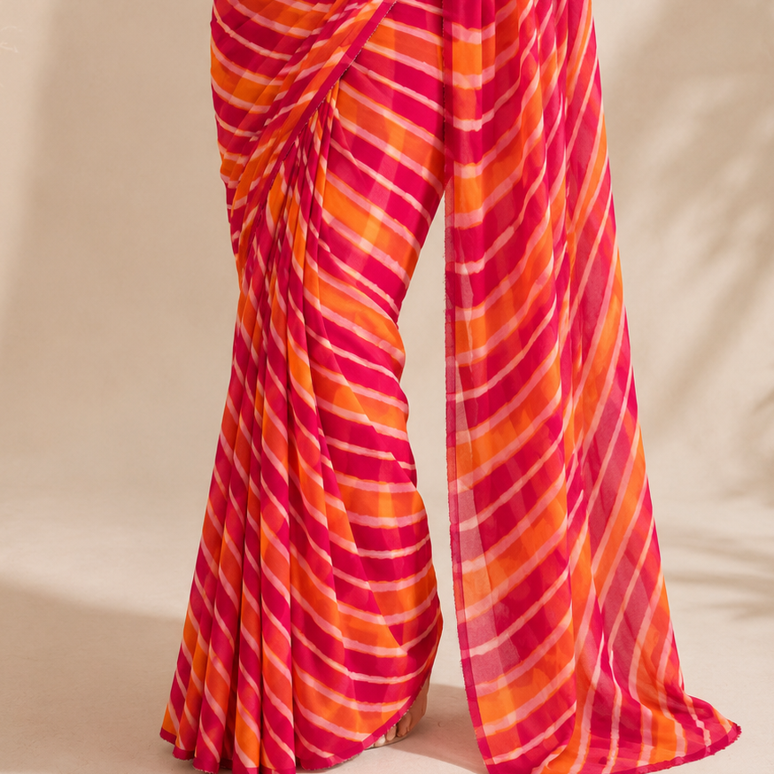 Heer Leheriya Saree